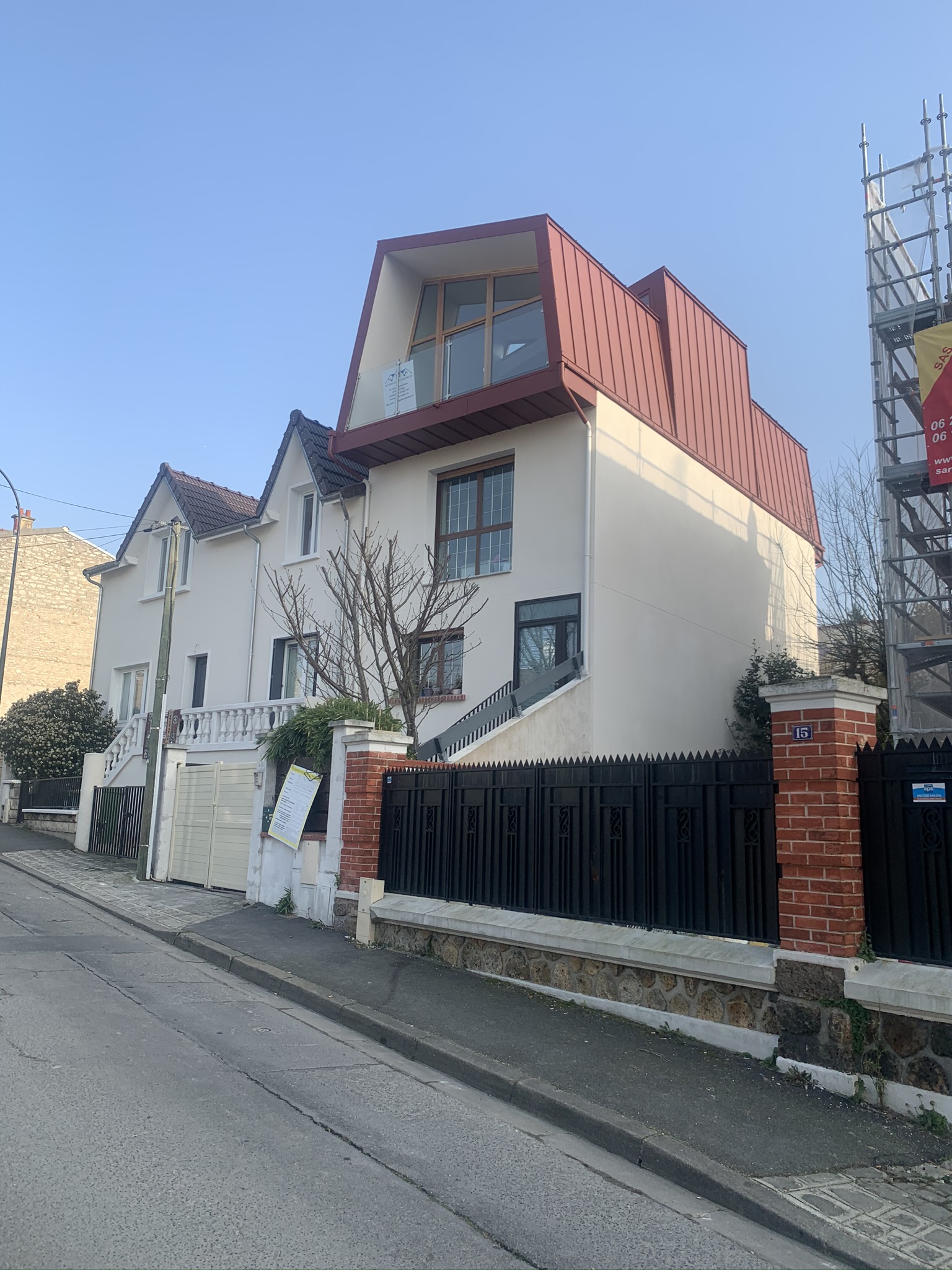 Extension d'une maison